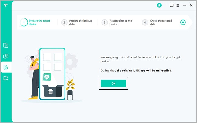 การติดตั้งแอพ line รุ่นเก่าลงบนอุปกรณ์ android